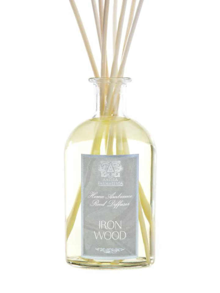 Ironwood diffuser from Antica Farmacista now available at FIORI Oakville along with other home fragrances and home decor gifts