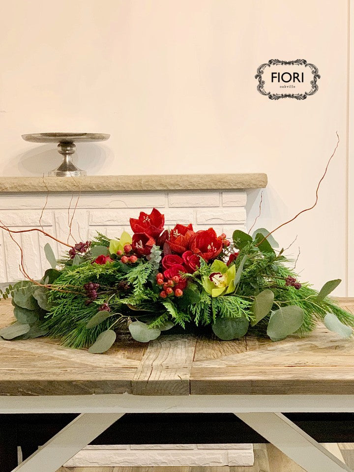 Season's Greetings - Luxury Christmas Centrepiece