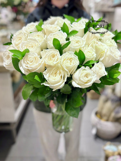 Ultimate Love - 3 DOZEN WHITE ROSES