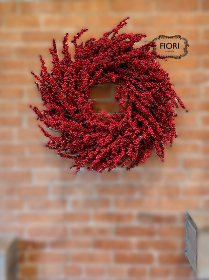 Christmas Winterberry Wreaths