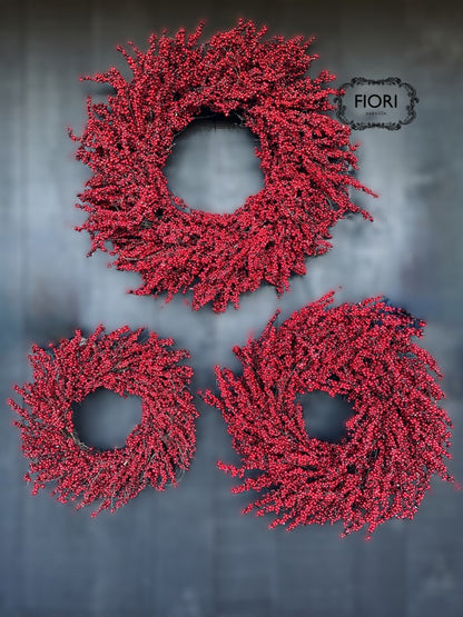 Christmas Winterberry Wreaths