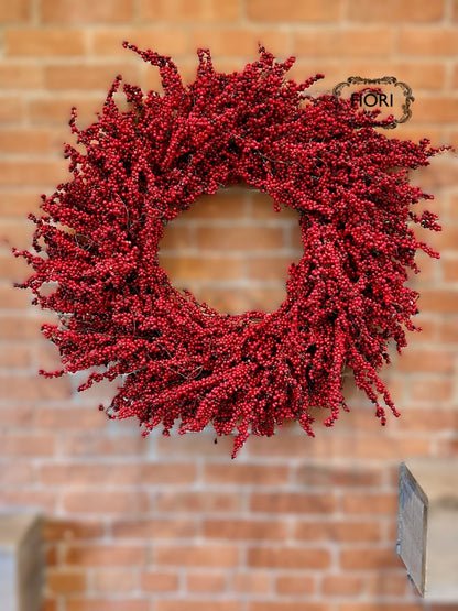 Christmas Winterberry Wreaths