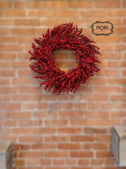 Christmas Winterberry Wreaths